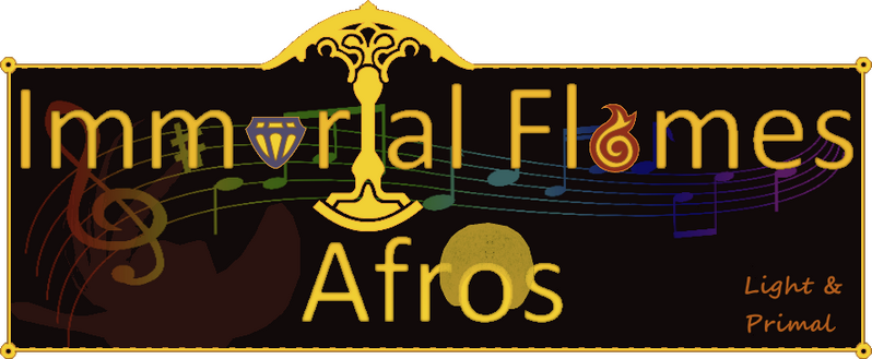Immortal Flames Afros